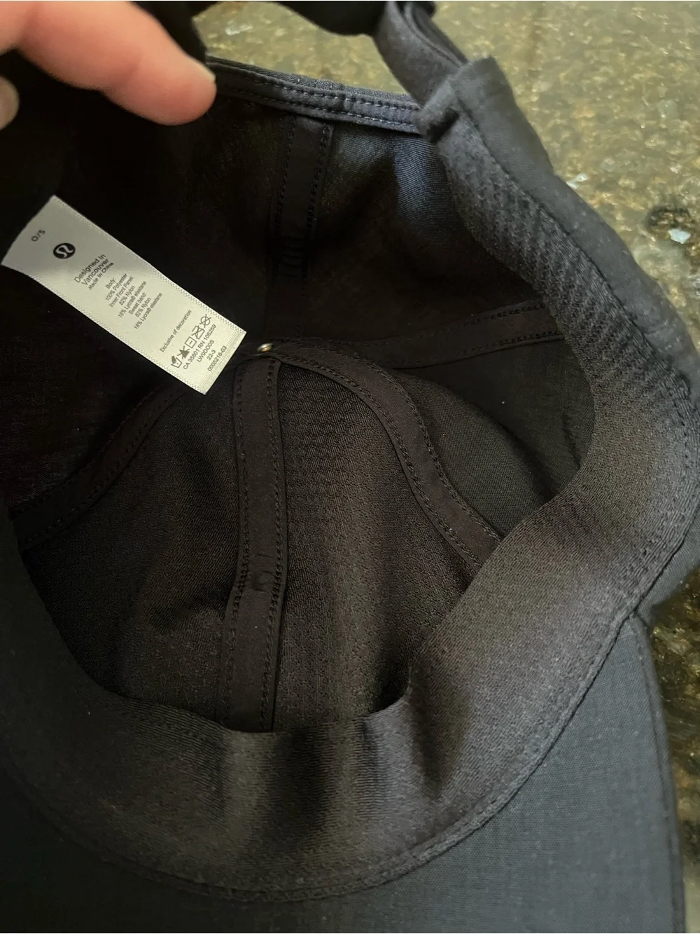 Lululemon Black Baseball Cap - Picture 8 of 9
